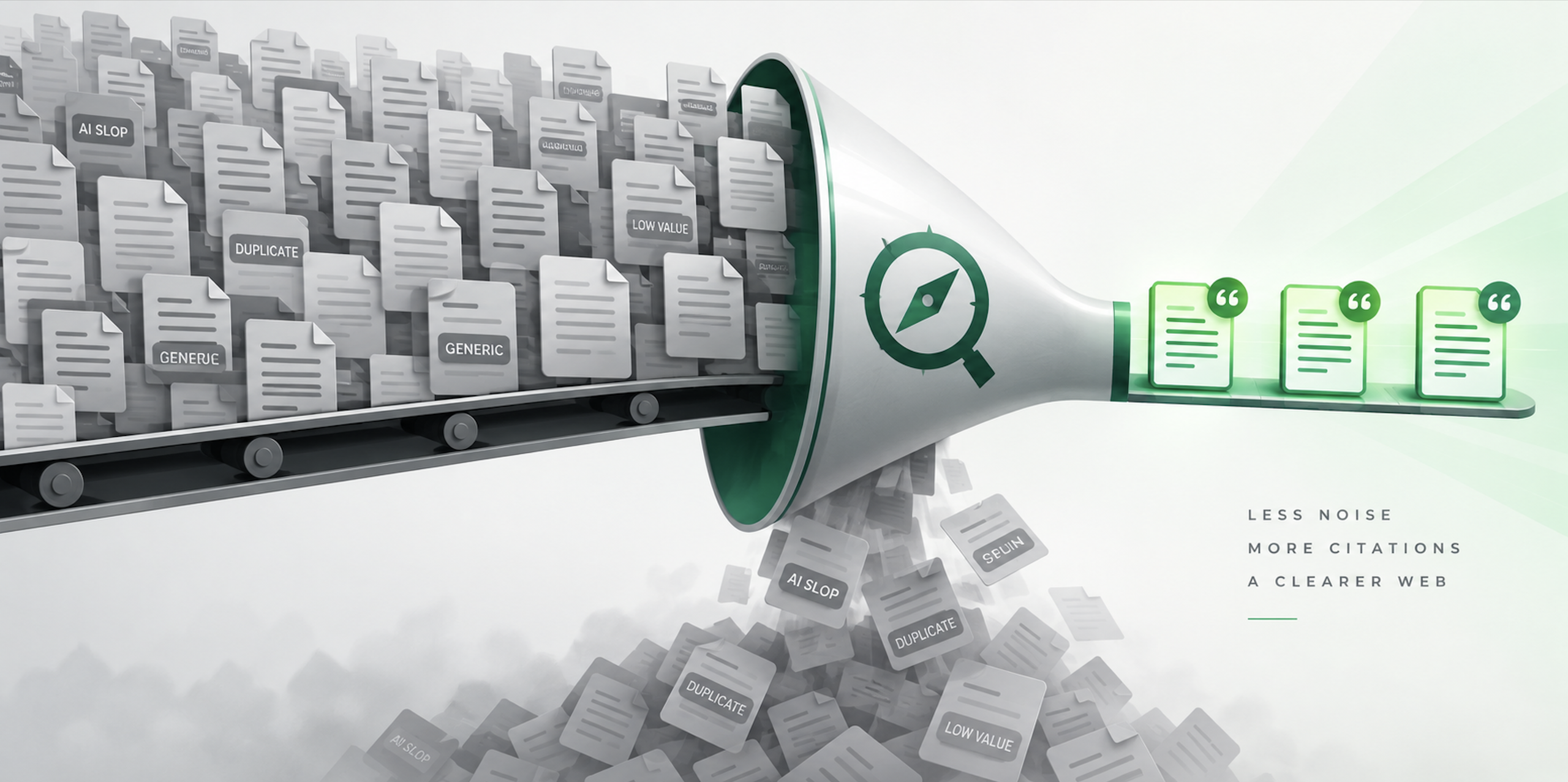 The Content Arms Race: Avoiding Shortlist Exclusion without AI Slop